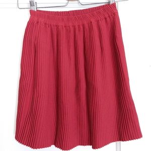 Brand new, made in Paris, unique pleated skirt